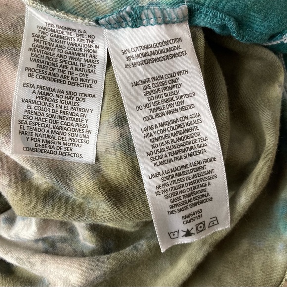 Calvin Klein tie dye crop top size S - Picture 3 of 6